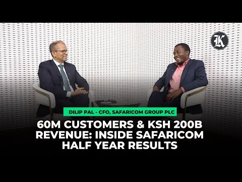 Thumbnail for 60M Customers & Ksh 200B Revenue: Inside Safaricom Group Half Year 2026 Results with CFO Dilip Pal